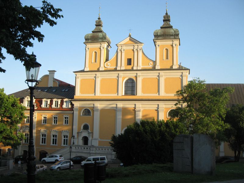 Kościół Franciszkanów u stóp Wzgórza Przemysława II