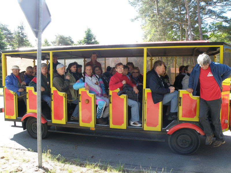 Przejazd kolejką do Rąbki