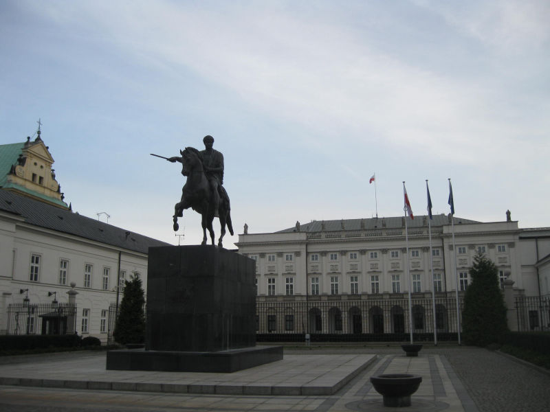Pomnik Księcia Józefa Poniatowskiego na Krakowskim Przedmieściu