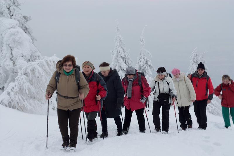 W drodze na Stóg Izerski 1107 m n.p.m