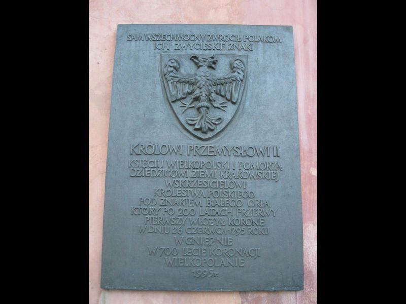 Tablica na Wzgórzu Przemysława II