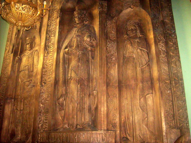 Epitafium Przemysława II - kaplica zw. królewską