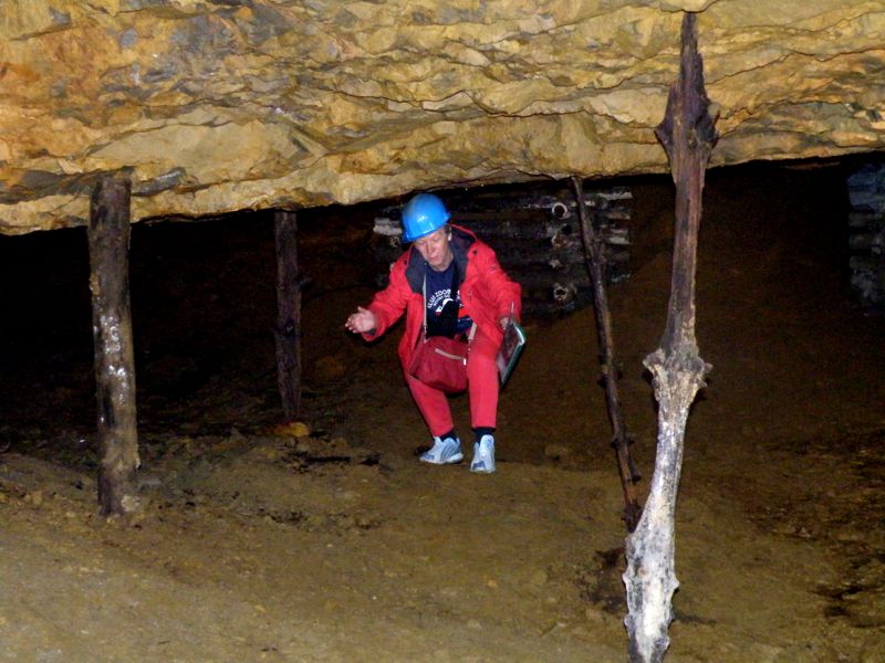 W podziemnych korytarzach kopalni