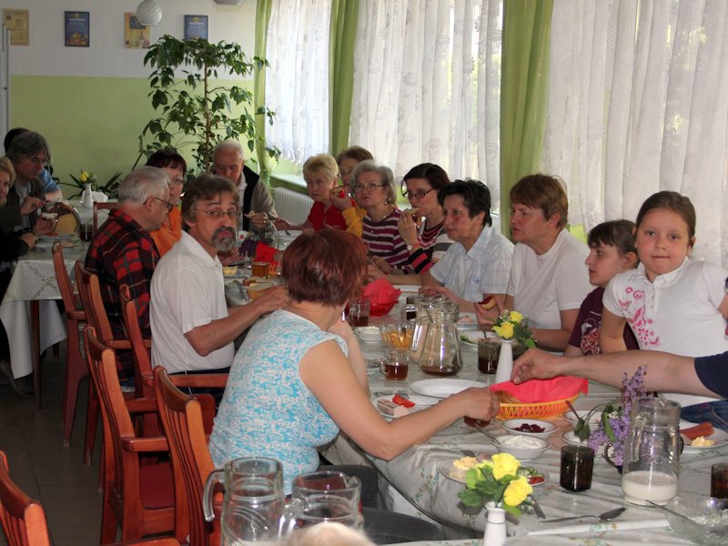 Nocowaliśmy i żywiliśmy się w gościnnym Szkolnym Schronisku Młodzieżowym