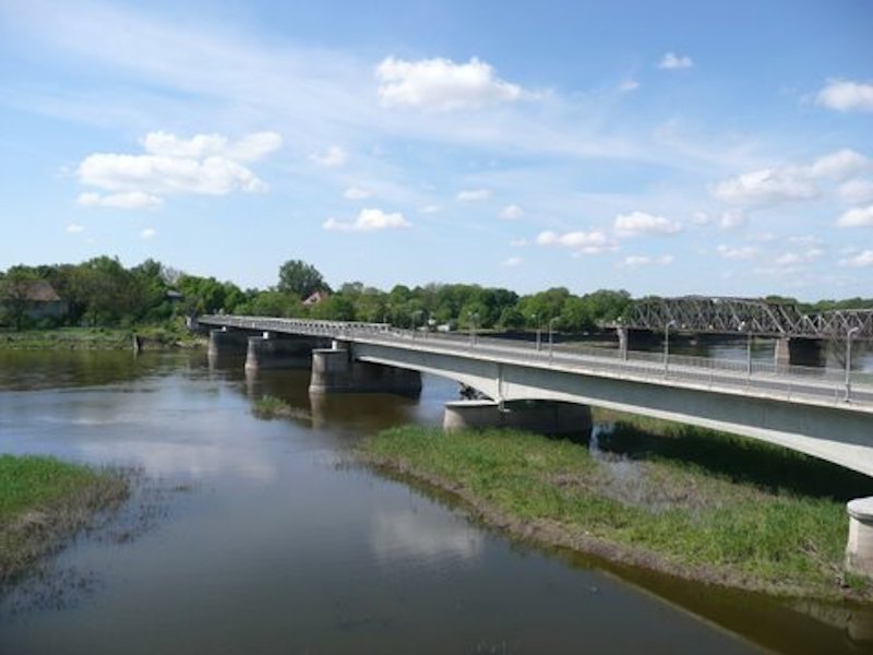 …drogowy most graniczny Kostrzyn-Kietz