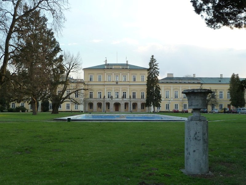 Pałac Czartoryskich od strony dziedzińca