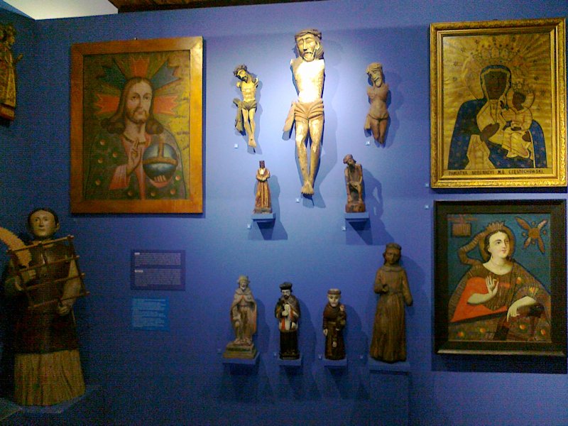 Eksponaty sakralne Muzeum Etnograficznego