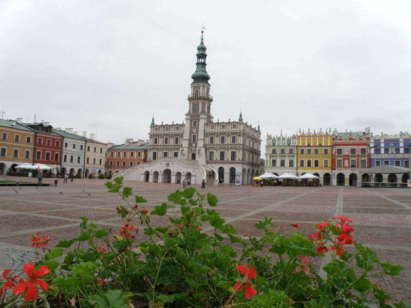 Renesansowy ratusz w Zamościu