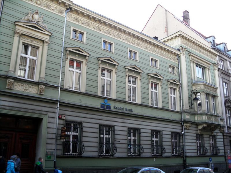 Budynki przy ulicy Słowackiego
