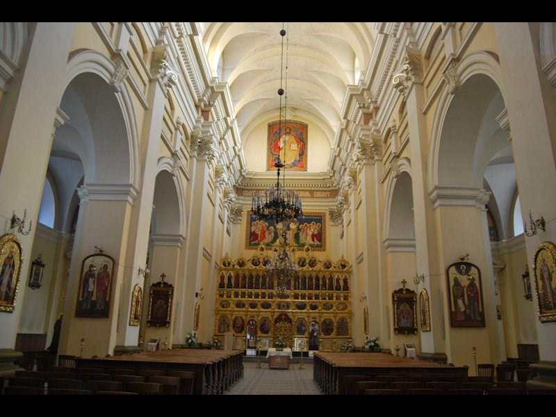 Wnętrze Archikatedry Greckokatolickiej