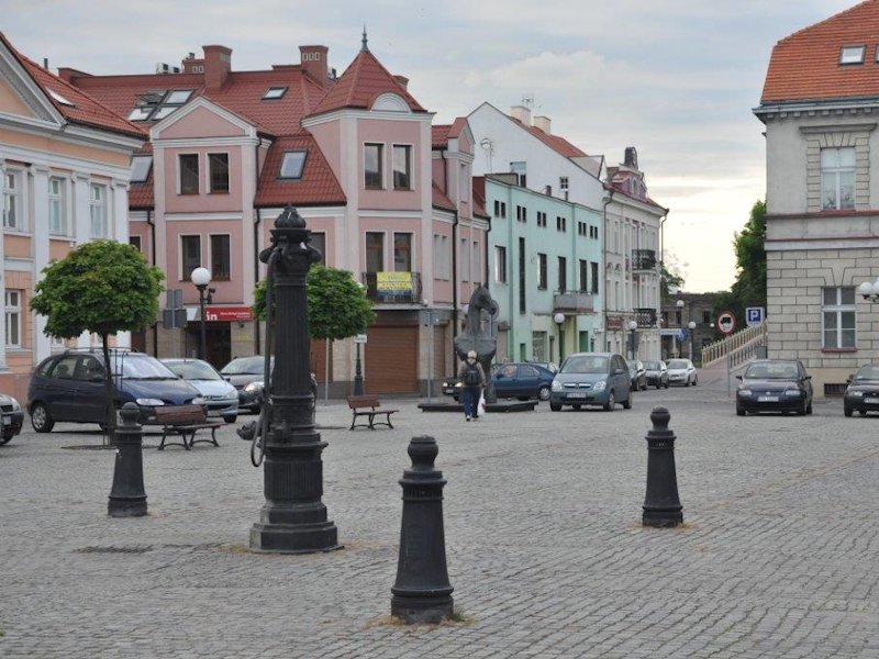 Konin - rynek d.zw.Dużym Rynkiem, ob.Plac Wolności