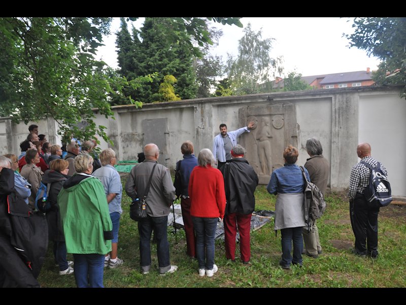 Żychlin, teren przykościelny jedynej parafii ewangelicko-reformowanej, zachowanej od czasów polskiej Reformacji do dnia dzisiejszego