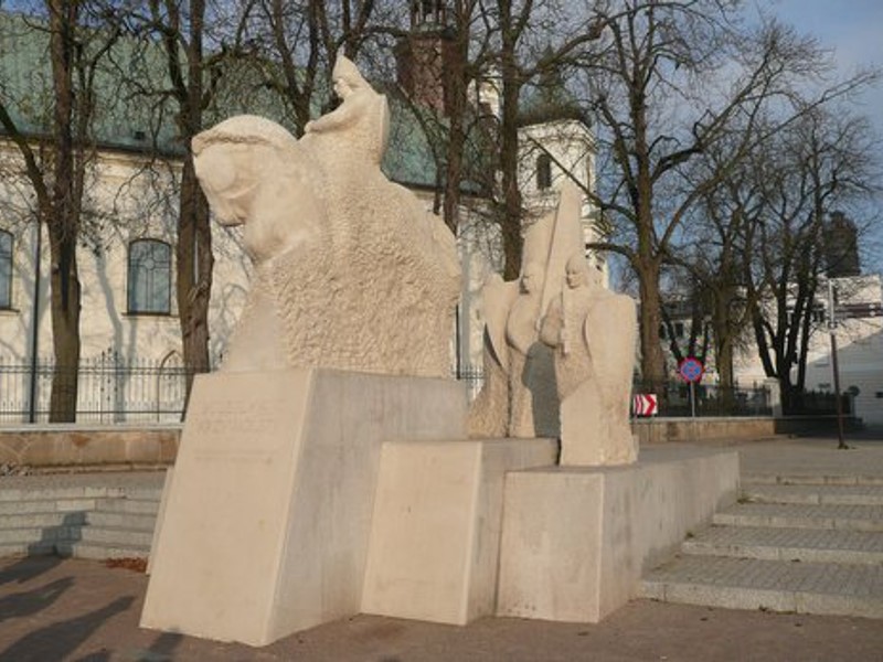 Pomnik Bolesława Krzywoustego na Placu Książęcym