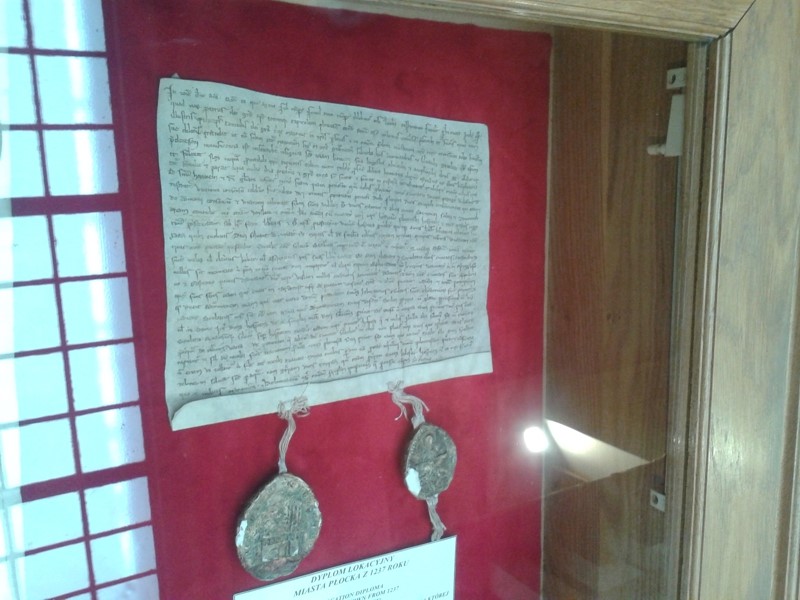 Dyplom lokacyjny miasta Płocka z 1237 r.