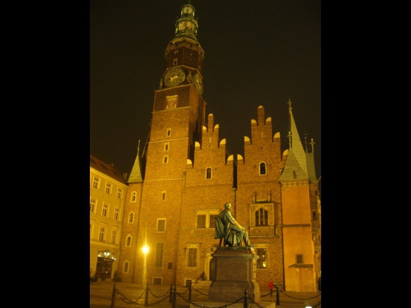 Pomnik Aleksandra Fredrywykonany z brązu przez Leonarda Marconiego w 1879 r. po II Woj.Św. przywieziony ze Lwowa