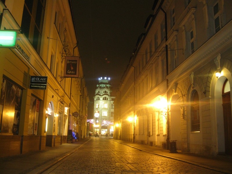 Jedna z wrocławskich uliczek