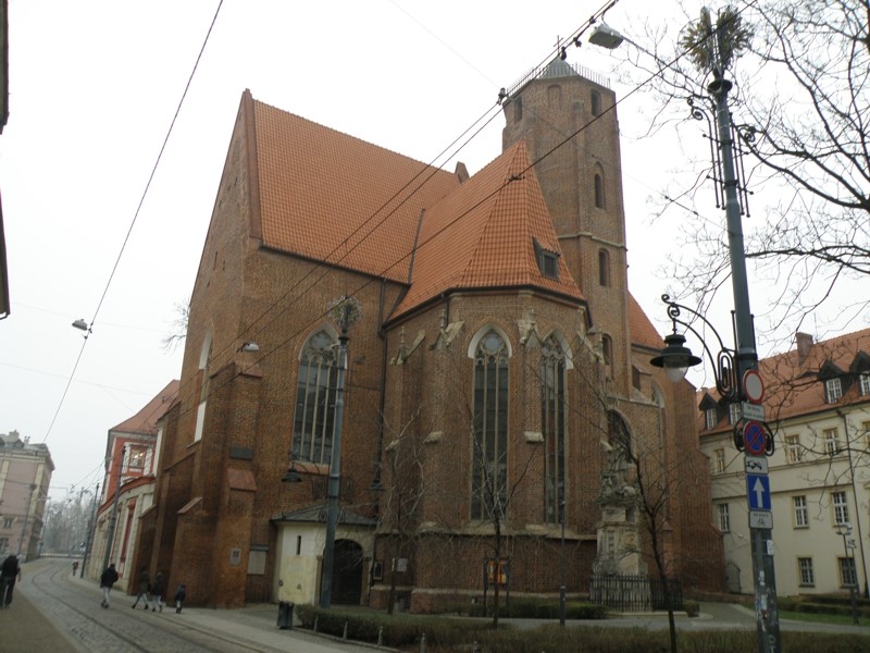 Niektórzy powędrowali dalej - kościół p.w.św.Macieja, odbywają się w nim koncerty w ramach Wratislavia Cantans