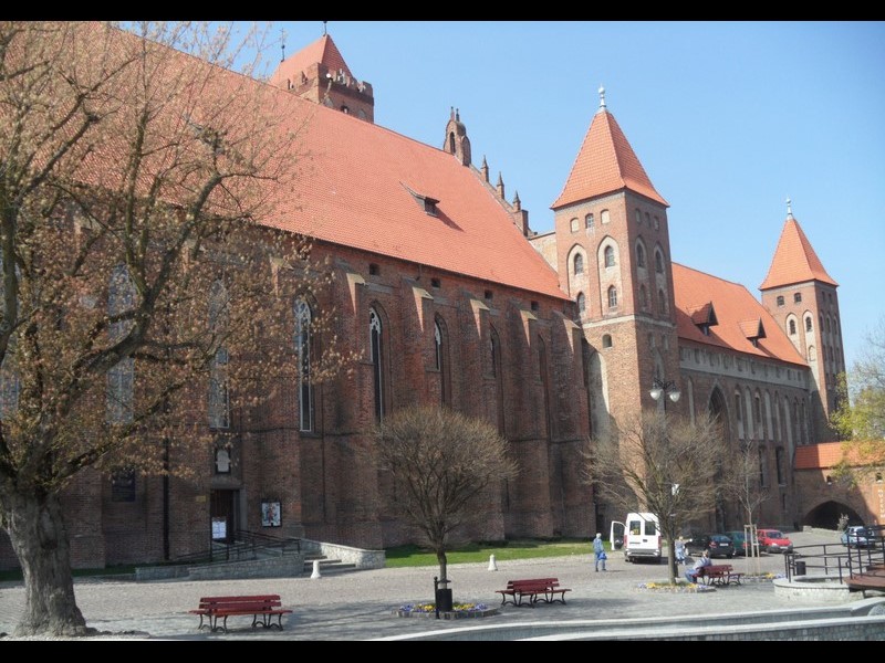 Kwidzyn - kościół konkatedralny pw.św.Jana Ewangelisty z XIV w.
