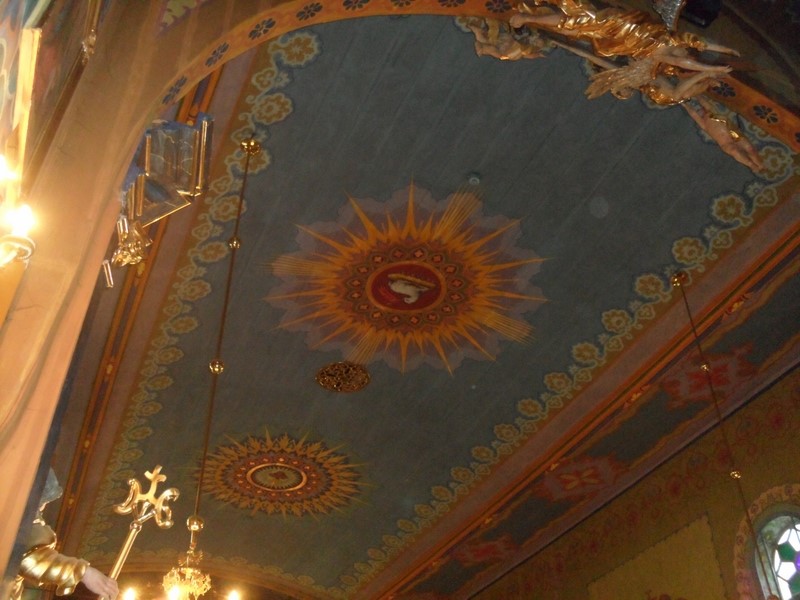 W latach 2010-2011 przeprowadzono konserwacj polichromii