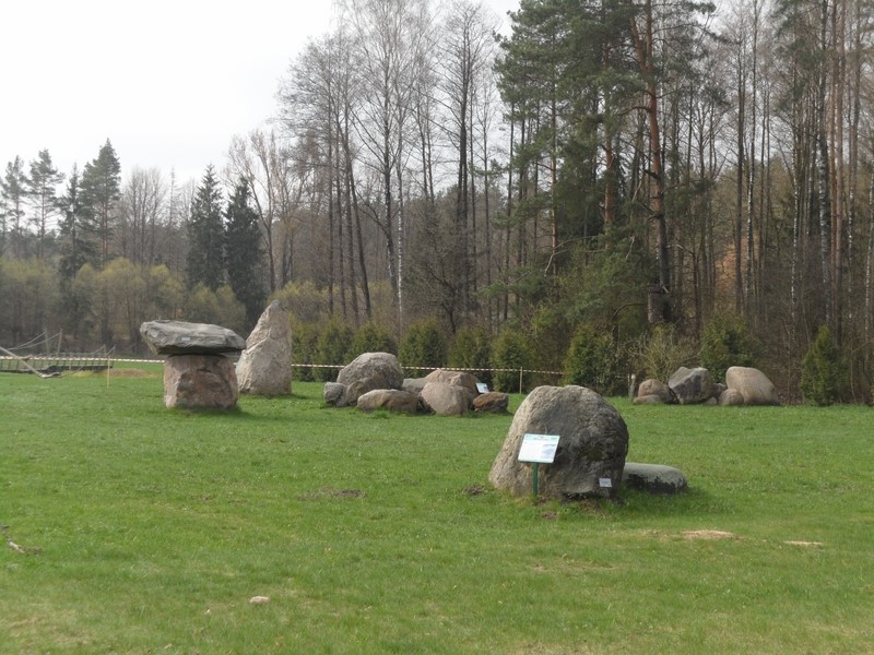 Park Megalitów - wędrujące skały, pozostałość kolejnych lądolodów