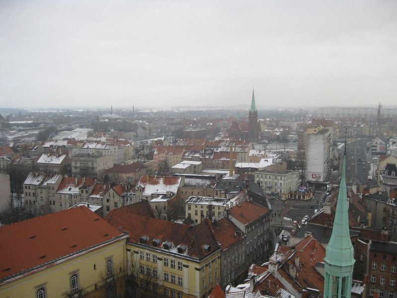 Z jednej z wież roztacza się rozległa panorama miasta
